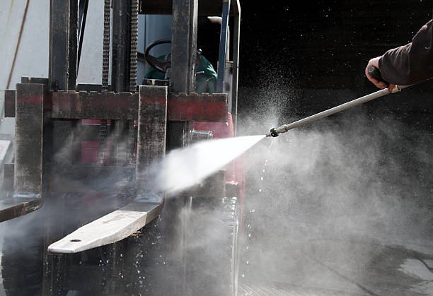 Pressure Washing Brick in Mandan, ND